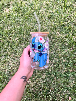 Character 16oz Glass Cup