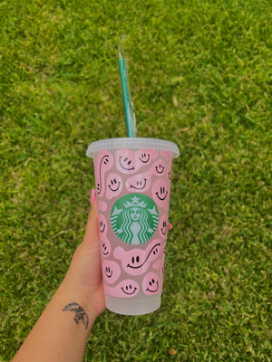 Pink Smily Cup